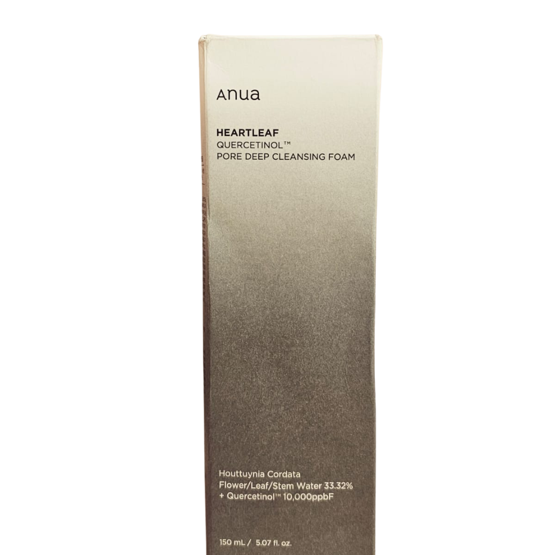 Anua Heartleaf Quercetinol pore deep cleansing foam