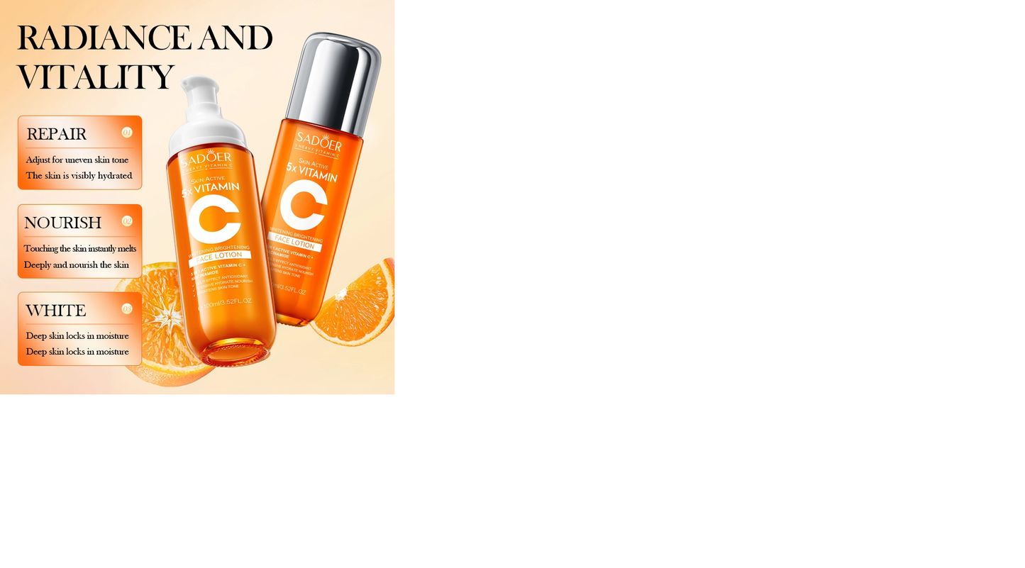 SADOER Vitamin C Face Cream Facial skincare Firming Moisturizing