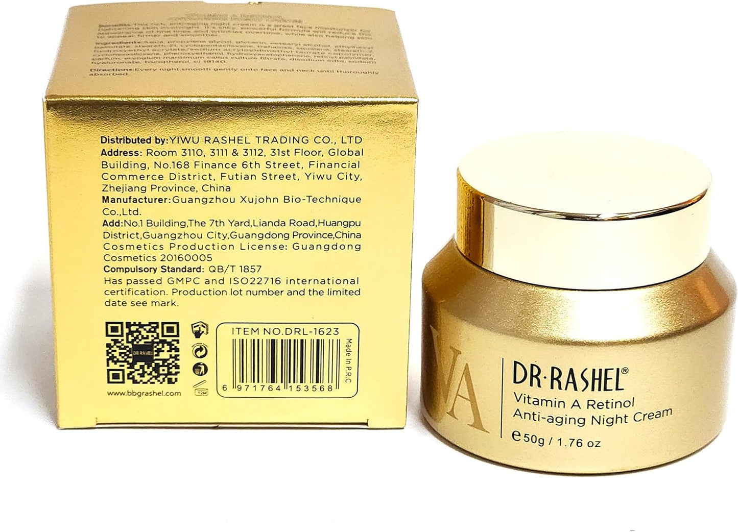 Dr Rashel Vitamin A Retinol Anti - Aging Night Cream