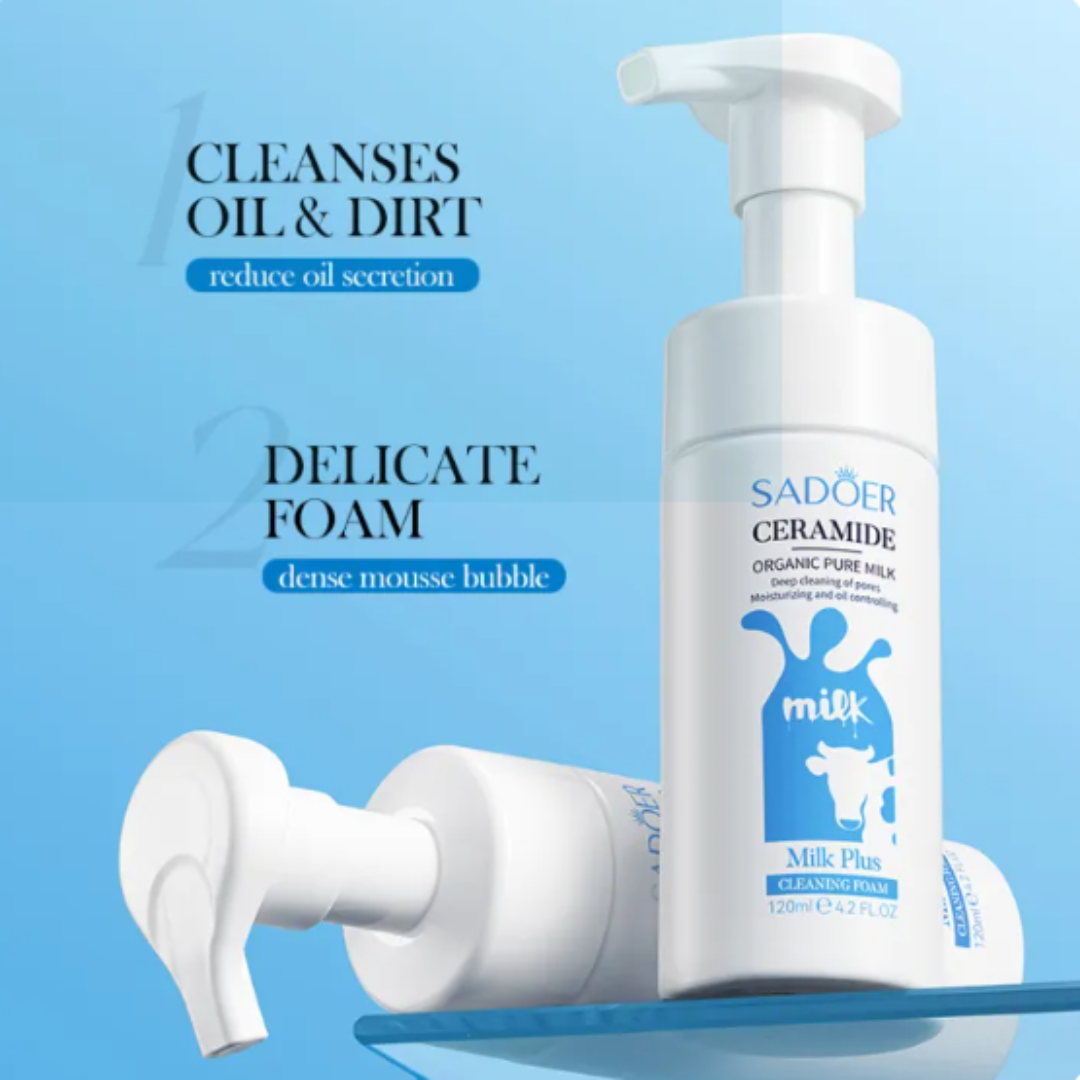 SADOER Milk and Ceramide Foaming Cleanser 120ML