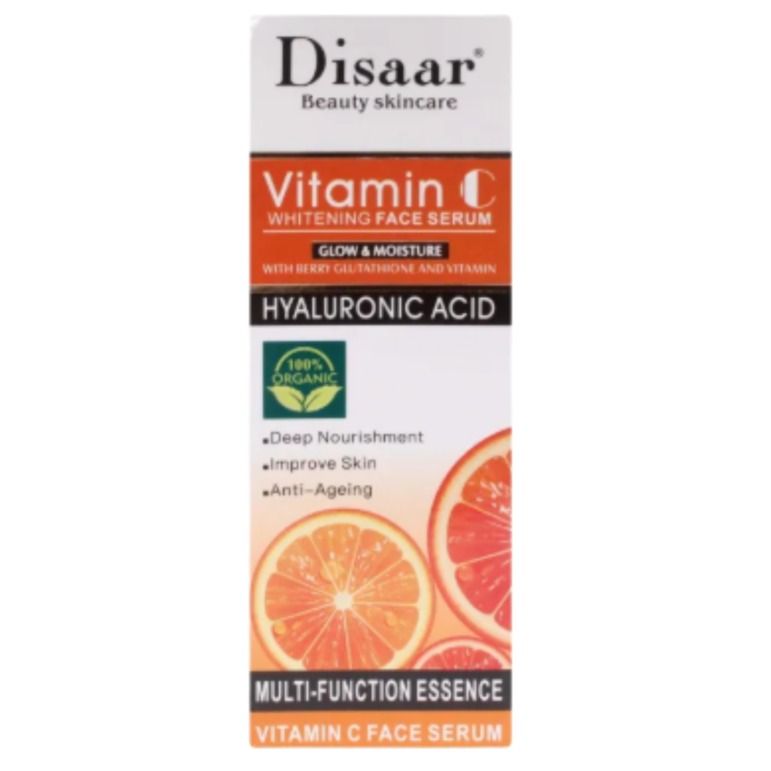 Disaar vitamin c serum with glutathione and hyaluronic acid