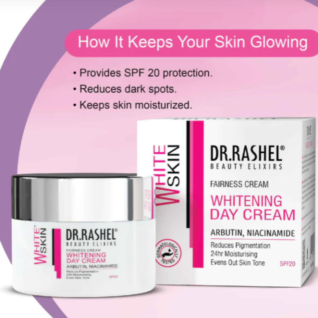 Dr. RASHEL Whitening Dry cream for skin fairness