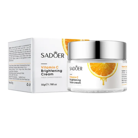 SADOER Vitamin C Brightening Face Cream Moisturizer (50g)