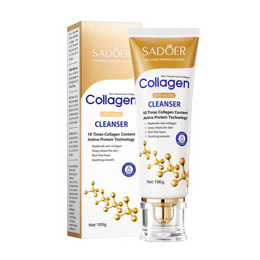 SADOER Collagen Cleanser Whitening Facial Wash 100g
