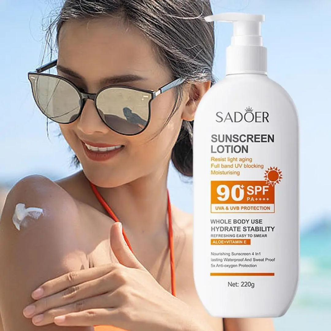 SADOER SPF 90 Sunscreen Lotion Long Lasting Protection